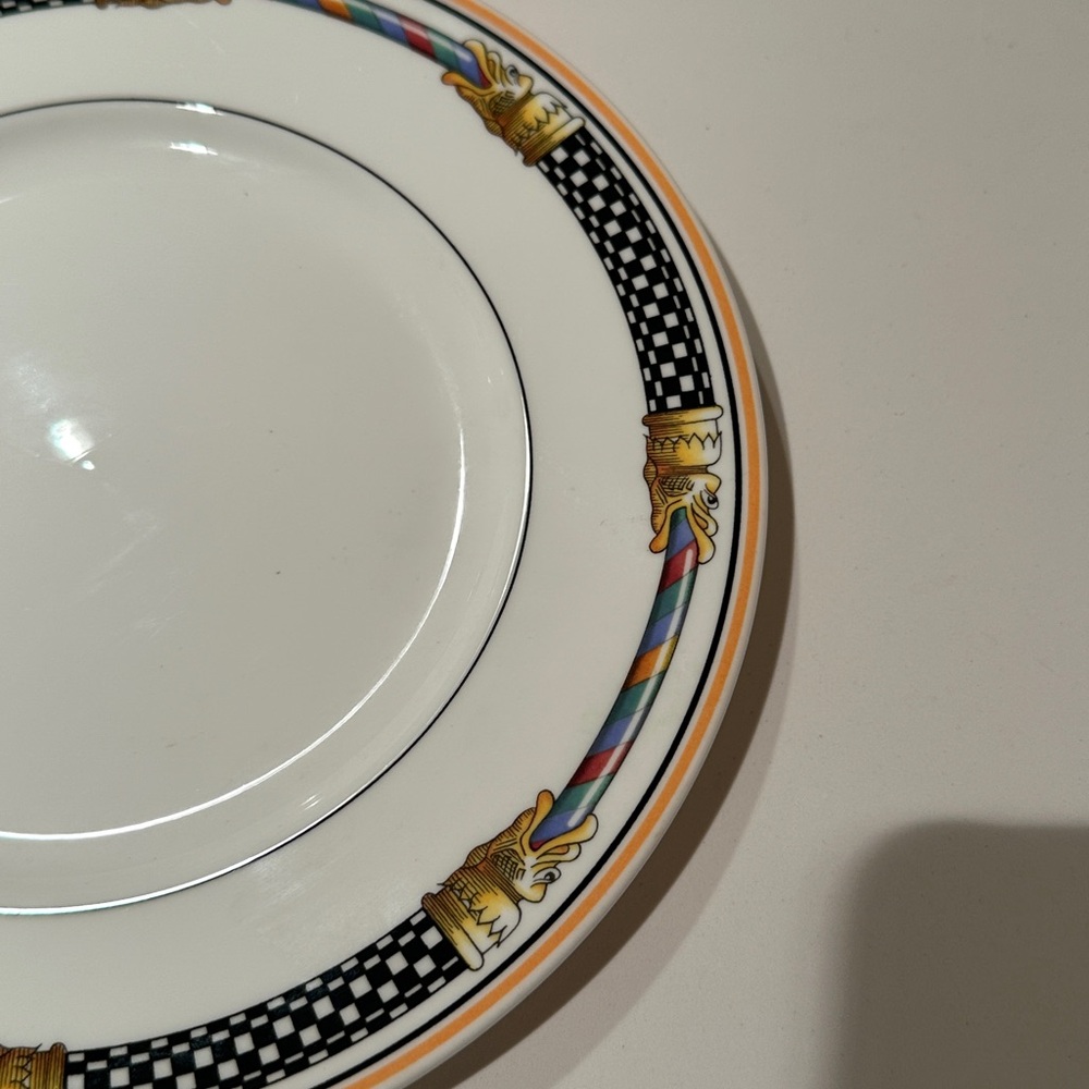 Villeroy & Boch Gallo Designs Ornamento 11" Dinner 8.5" Salad Plates 2 pc Set - Picture 5 of 5